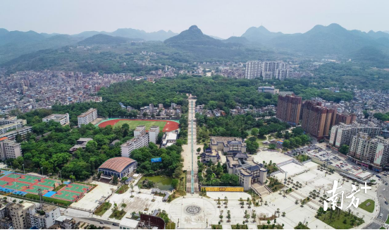 劉禹錫文化廣場。曾亮超 攝